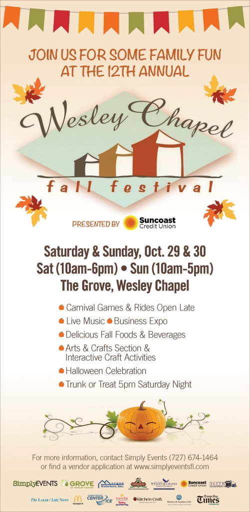 Wesley Chapel Fall Festival Poster